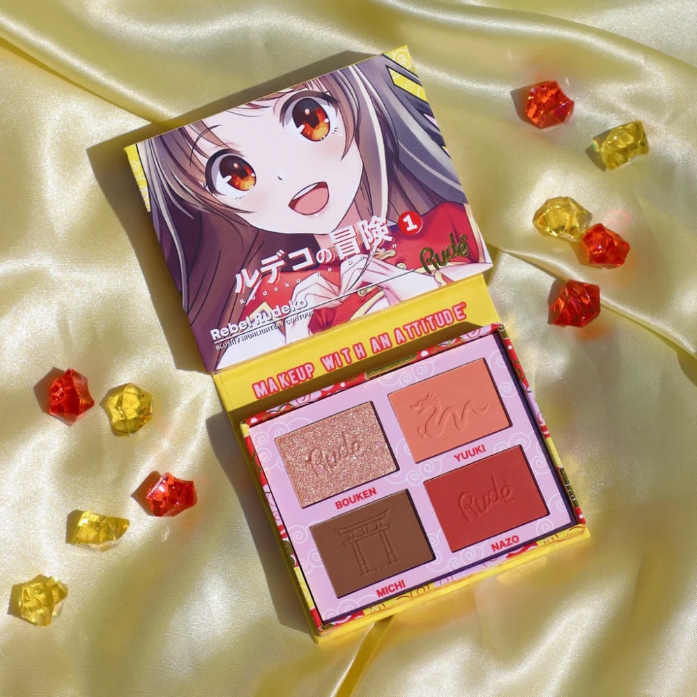 Rude, Manga Collection - ‘Rebel Rudeko’ face palette